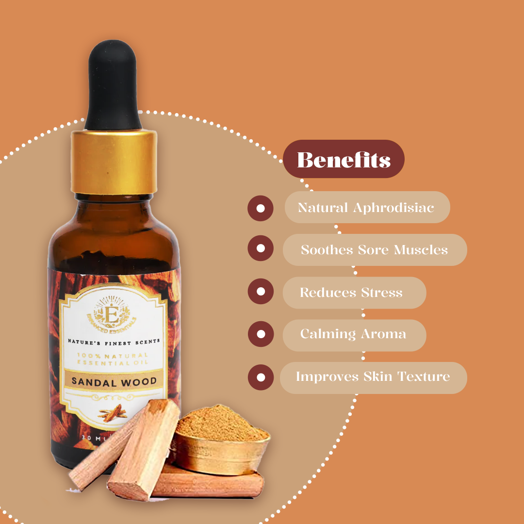 Sandalwood – 100% Natural Essential Oil (30 mL)