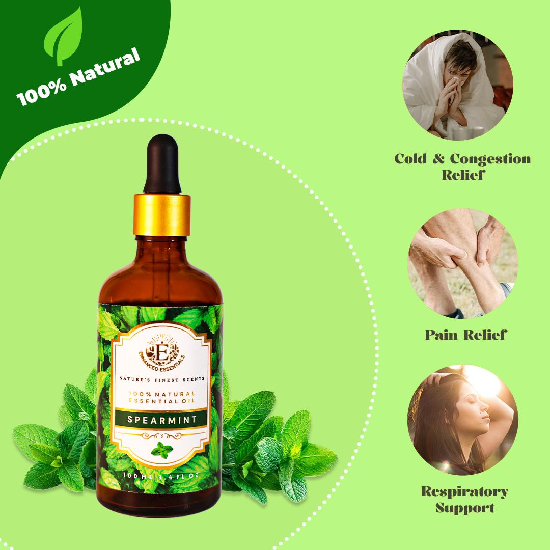 Spearmint – 100% Natural Essential Oil (100 mL)