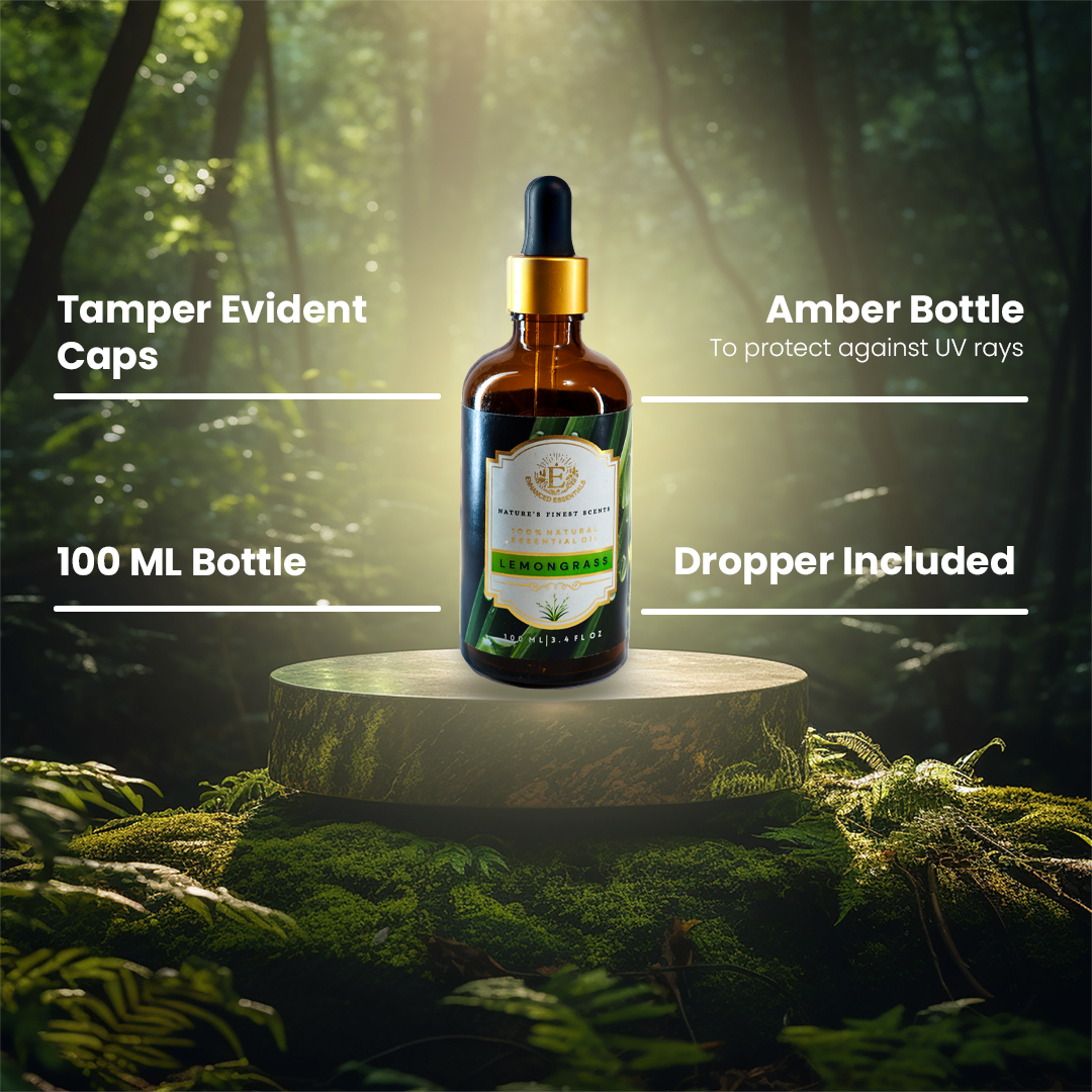 Lemongrass – 100% Natural Essential Oil (100 mL)