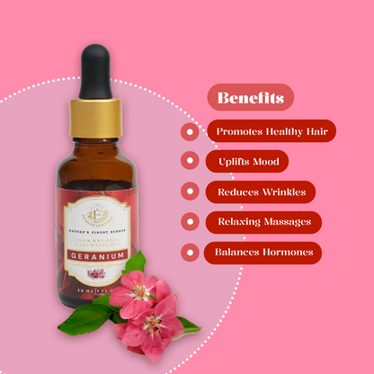 Geranium Rose – 100% Natural Essential Oil (30 mL)