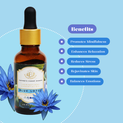 Blue Lotus – 100% Natural Essential Oil (30 mL)