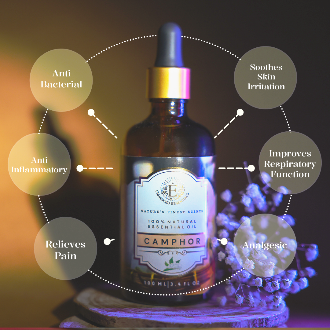 Camphor – 100% Natural Essential Oil (100 mL)