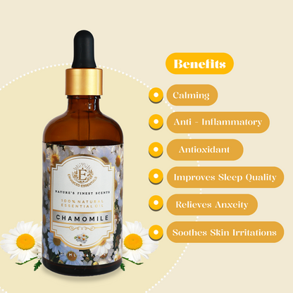 Chamomile – 100% Natural Essential Oil (100 mL)